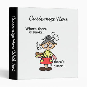 Smoke and Dinner T-shirts and Gifts Binder