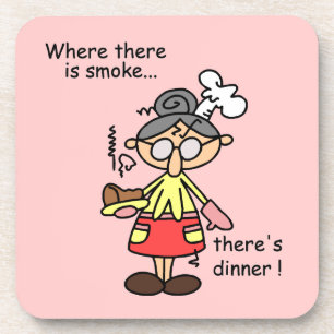 Smoke and Dinner T-shirts and Gifts Coaster