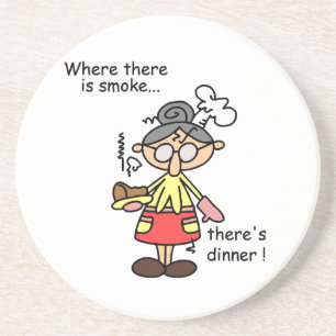 Smoke and Dinner T-shirts and Gifts Coaster