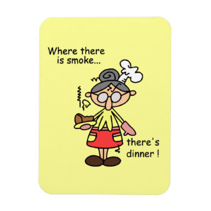 Smoke and Dinner T-shirts and Gifts Magnet