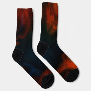 Smoke and Flames Socks