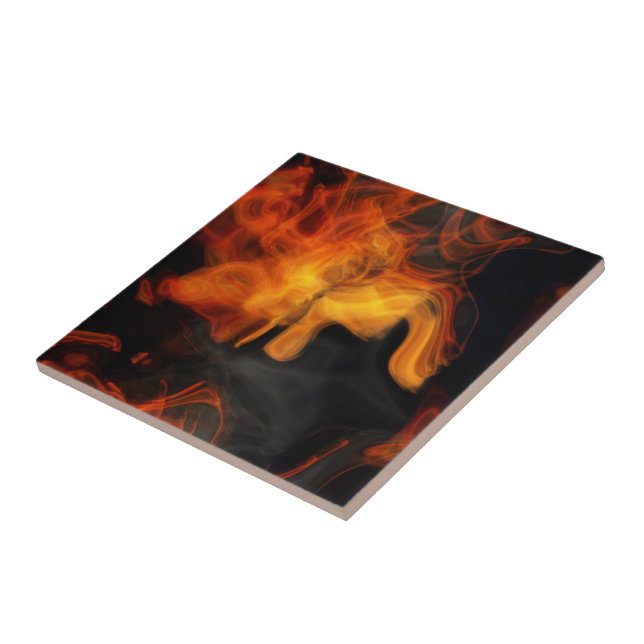 Smoke and Flames Tile (Side)