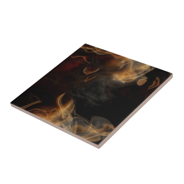 Smoke and Flames Tile (Side)