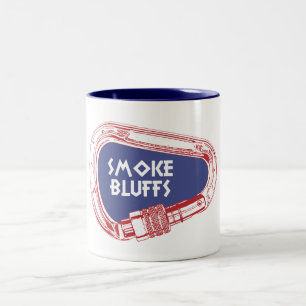 Smoke Bluffs Climbing Carabiner Two-Tone Coffee Mug