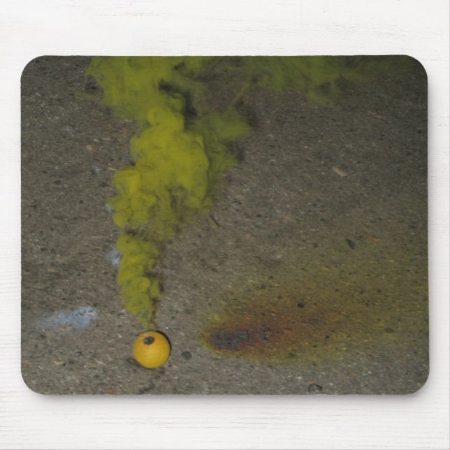 Smoke Bomb Mouse Pad (Front)