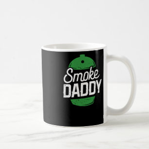 Smoke Daddy Green Egg Pitmaster Dad Bbq Grill Coffee Mug