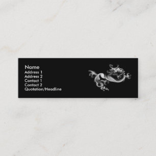 Smoke Dragon Mini Business Card