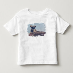 Smoke escaping from active volcano Anak Krakatau Toddler T-shirt