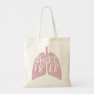 Smoke Free Healthy Lungs Tote Bag