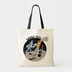 Smoke Free. Kicking butt! Tote Bag