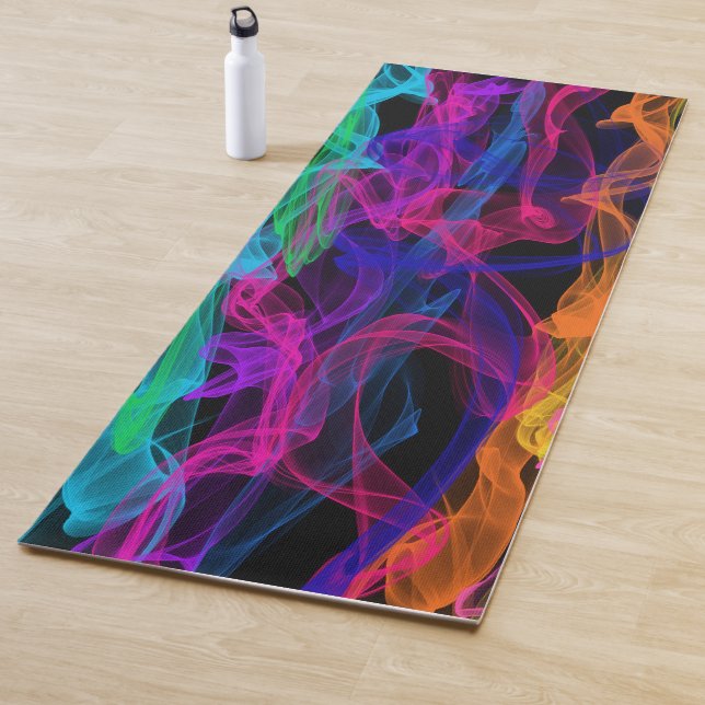 Smoke In Colours | You Customize Yoga Mat (In Situ)