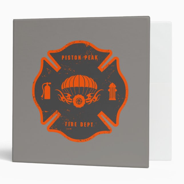Smoke Jumpers Badge Binder (Front/Inside)
