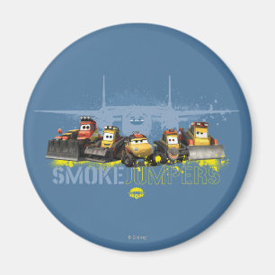 Smoke Jumpers Graphic Magnet