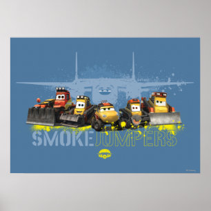 Smoke Jumpers Graphic Poster