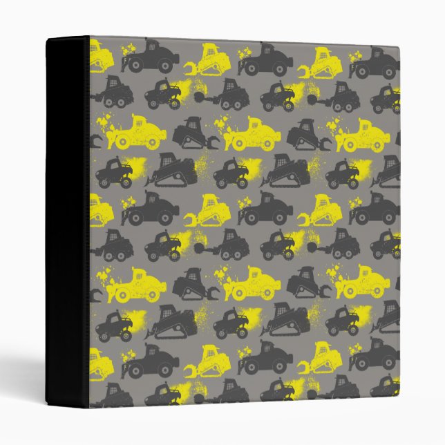 Smoke Jumpers Grey Pattern Binder (Front/Spine)