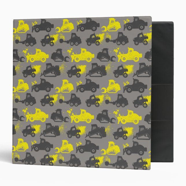 Smoke Jumpers Grey Pattern Binder (Front/Inside)