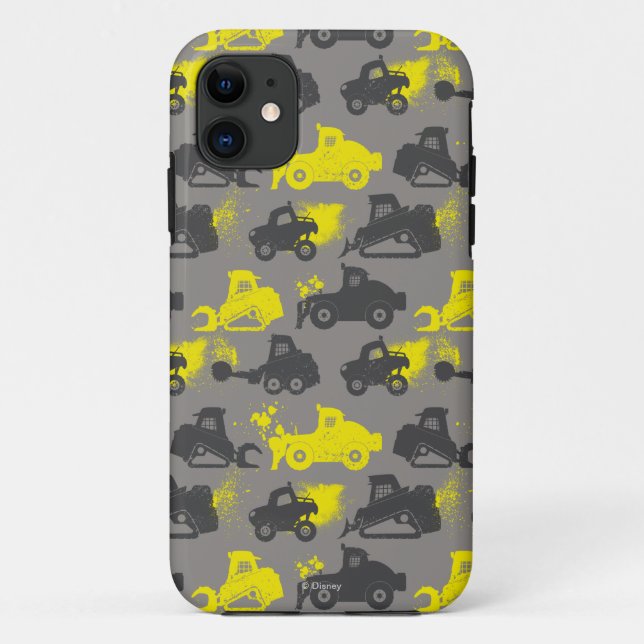 Smoke Jumpers Grey Pattern Case-Mate iPhone Case (Back)