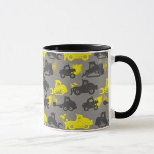 Smoke Jumpers Grey Pattern Mug