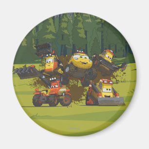 Smoke Jumpers Group Magnet