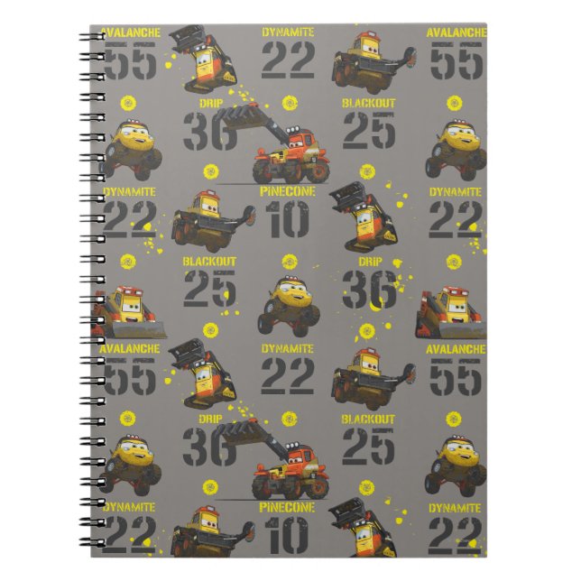 Smoke Jumpers Pattern Notebook (Front)