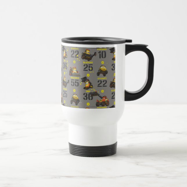 Smoke Jumpers Pattern Travel Mug (Right)