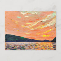 Smoke Lake, painting by Tom Thomson