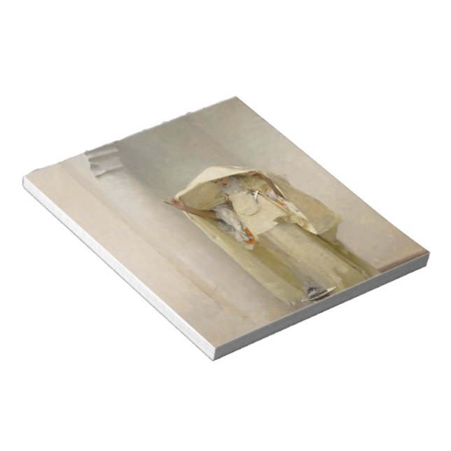 Smoke of Ambergris, 1880 by John Singer Sargent Notepad (Angled)