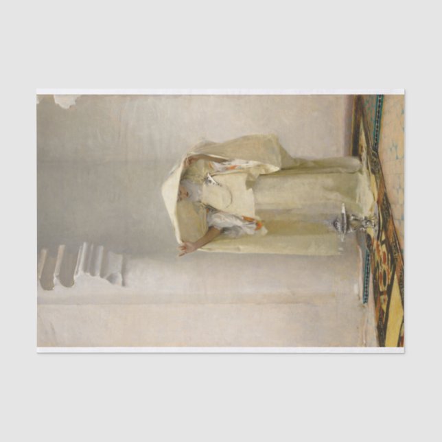 Smoke of Ambergris by John Singer Sargent Tissue Paper (Front)