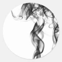 Smoke Photography - Black Sticker