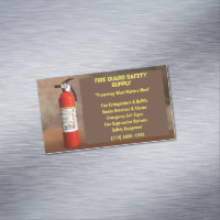 Smoke & Red Fire Extinguisher Fire Safety 