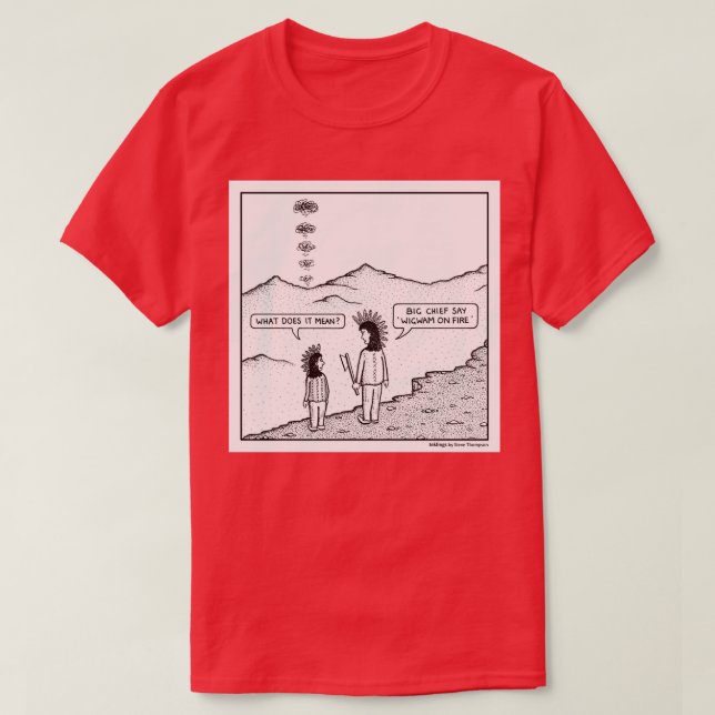 Smoke signals 1  T-Shirt (Design Front)