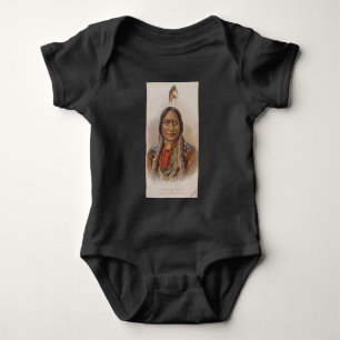 Smoke Signals: Lakota Indian Chief Sitting Bull Baby Bodysuit