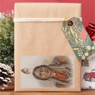 Smoke Signals: Lakota Indian Chief Sitting Bull Sticker