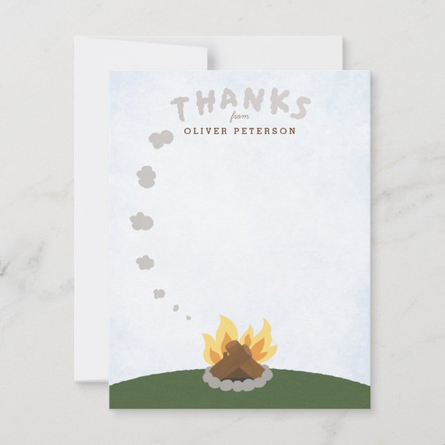 Smoke Signals Thank You Notes (Front)