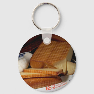 Smoked Gruycre Cheese Keychain