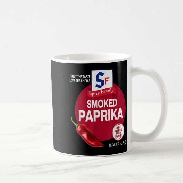 Smoked Paprika Halloween Spice Costume Group Match Coffee Mug (Right)