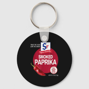 Smoked Paprika Halloween Spice Costume Group Match Keychain