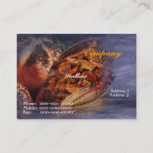 Smoked Sausage Business Card