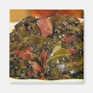 Smoked Turkey Collard Greens Magnet