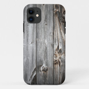 Smoked Wood Pattern iPhone 11 Case