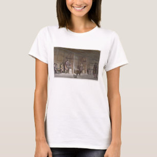 Smokehouse in Greenland (colour engraving) T-Shirt
