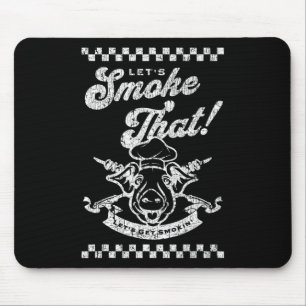Smoker Chef Dad Father  Mouse Pad