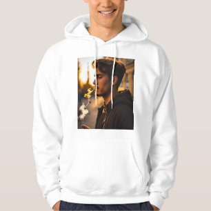 Smoker Vibe Pullover Hoodie Bold Streetwear for