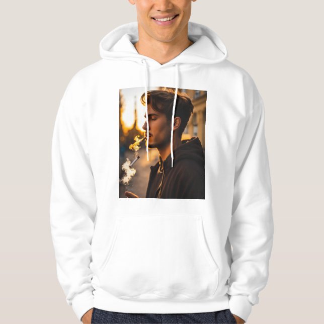 Smoker Vibe Pullover Hoodie | Bold Streetwear for  (Front)