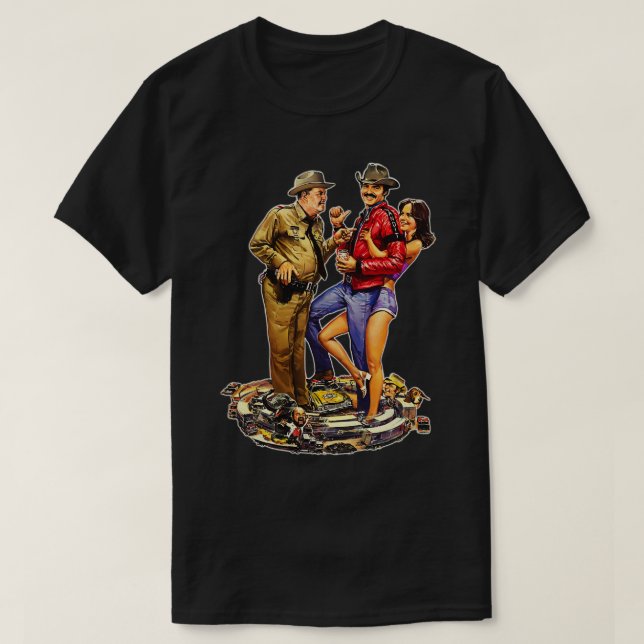 Smokey and the Bandit T-Shirt (Design Front)