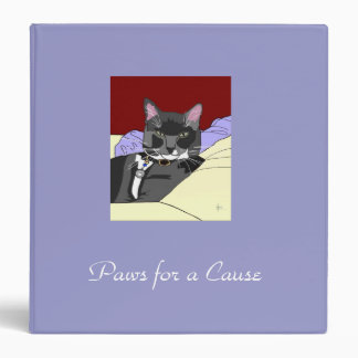 Smokey Cat Scrapbook Binder