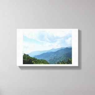 Smokey Mountain Canvas Print
