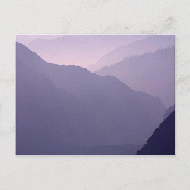Smokey Mountains Haze Postcard (Front)