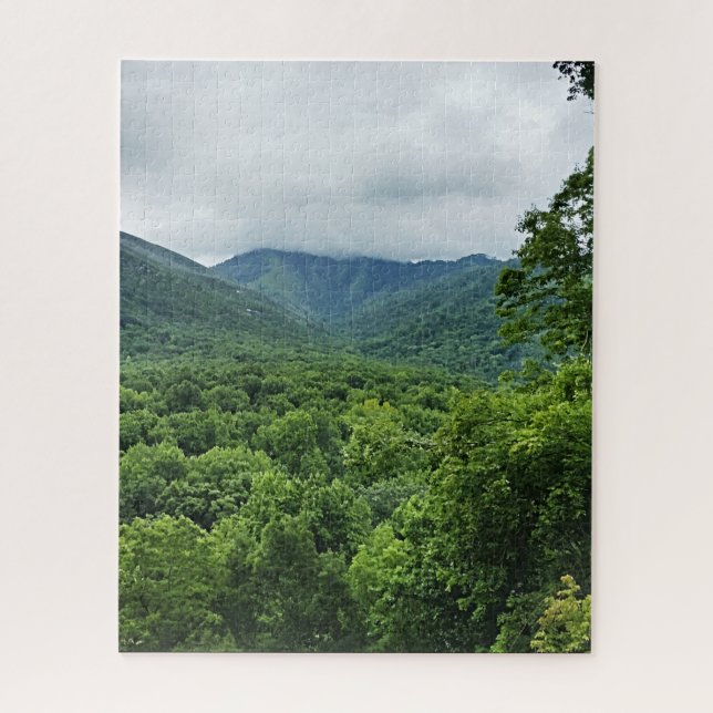Smokey Mountains Jigsaw Puzzle (Vertical)