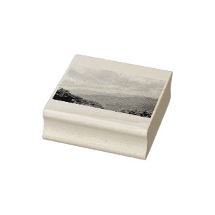 Smokey Mountains Rubber Stamp